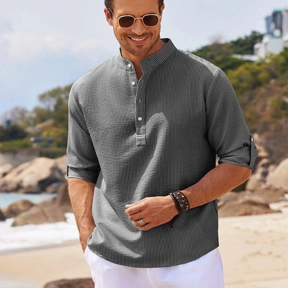  Handsome Cotton Casual Shirt Loose Fit