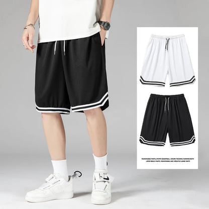 American Style Basketball Shorts Lightweight, Quick-Dry, Loose Fit