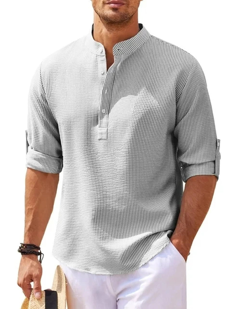  Handsome Cotton Casual Shirt Loose Fit