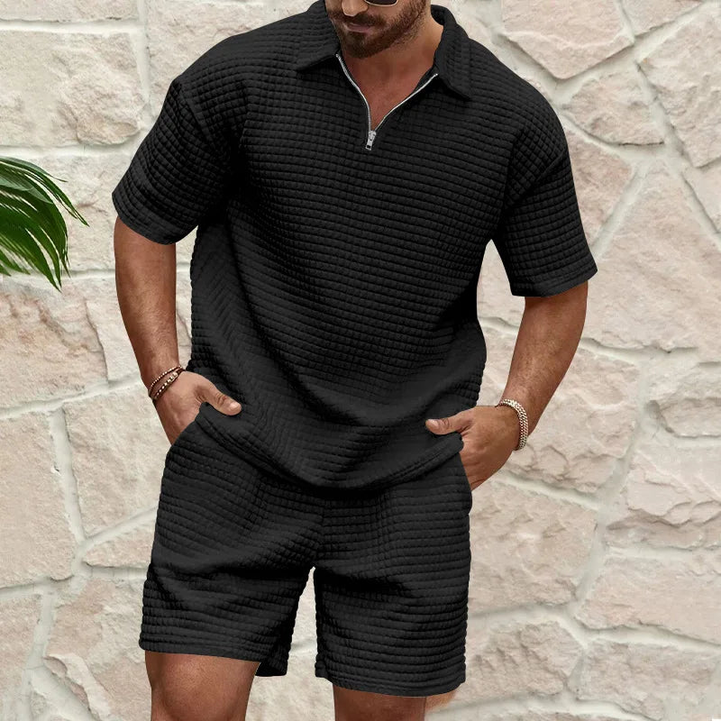 Summer Men's Polo Sport Set 