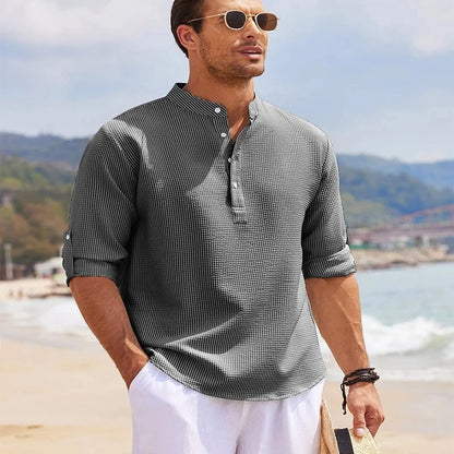  Handsome Cotton Casual Shirt Loose Fit