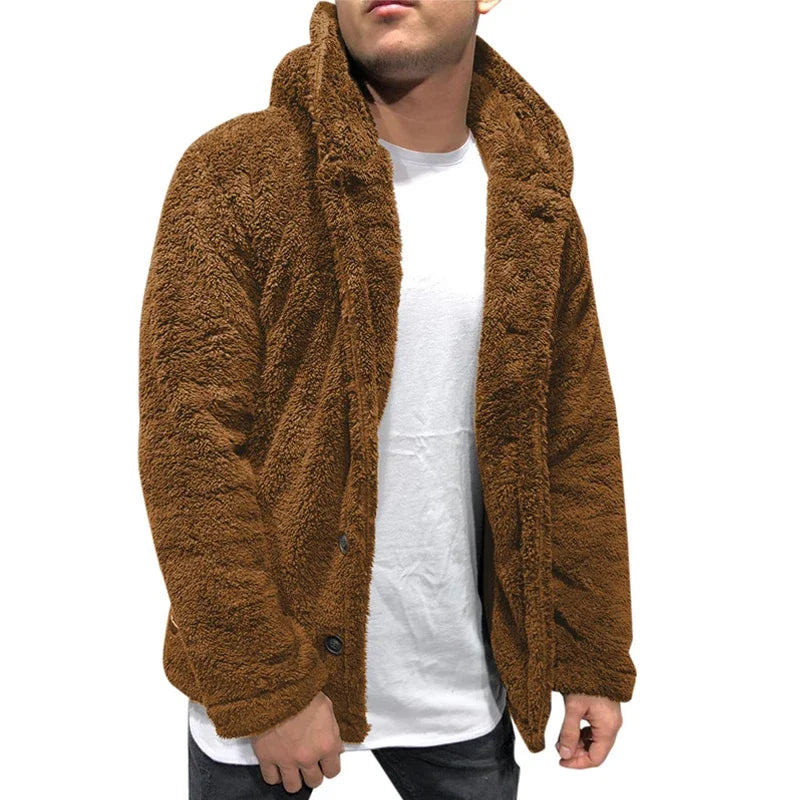 "Arctic Plush" Warm Teddy Bear Fleece Jacket