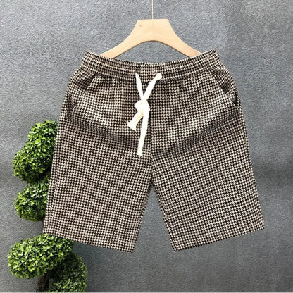 Men's Essential Elastic Waist Wide Sports Shorts