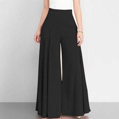 "Flare" Elegant High Waist Wide-Leg Pants