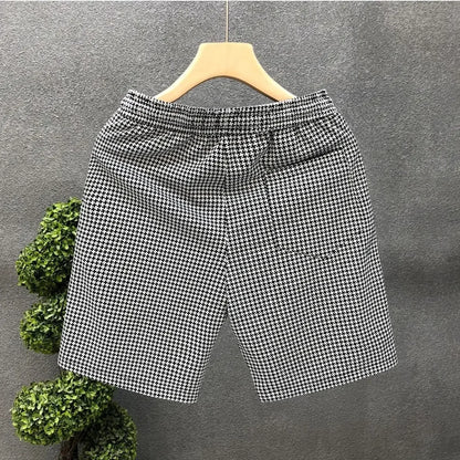 Men's Essential Elastic Waist Wide Sports Shorts