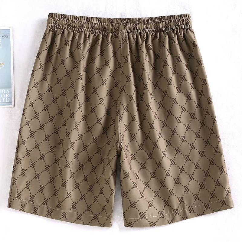 Men's Elastic Waist Casual Shorts - 2024 Summer Fashion