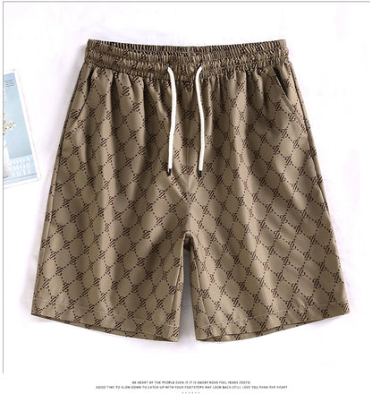 Men's Elastic Waist Casual Shorts - 2024 Summer Fashion