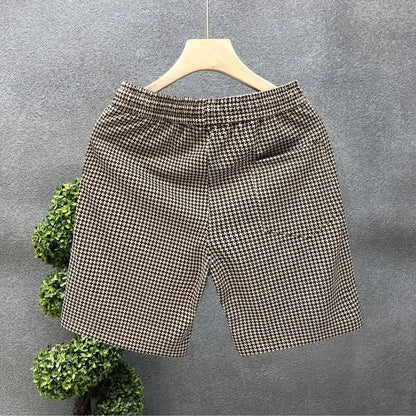 Men's Essential Elastic Waist Wide Sports Shorts