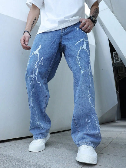 Urban Graffiti Harem Jeans Style