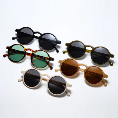 Retro Round Small Frame Sunglasses