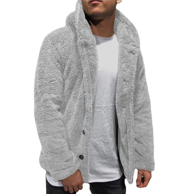 "Arctic Plush" Warm Teddy Bear Fleece Jacket