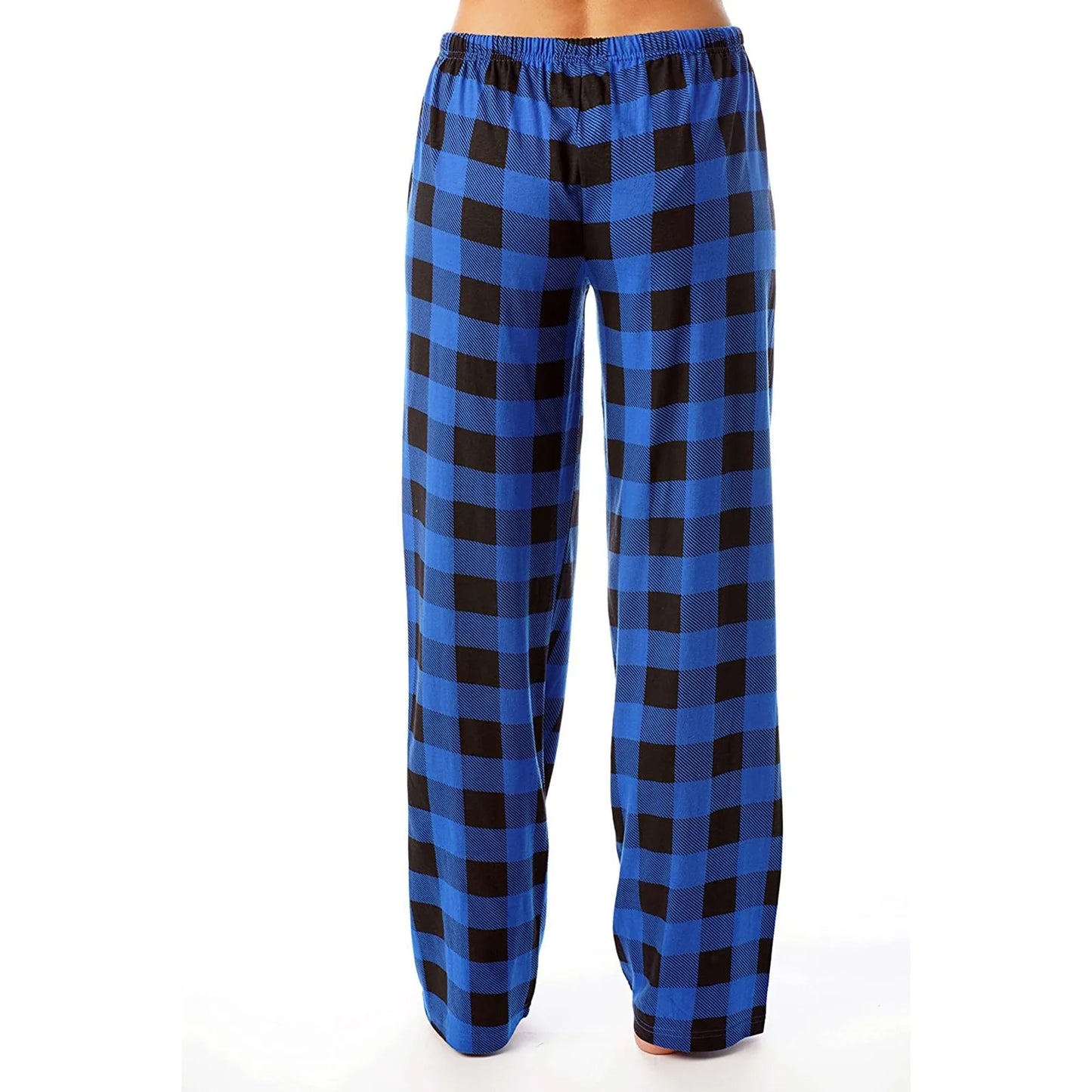 Cozy Plaid Wide Leg Streetwear Christmas Pants