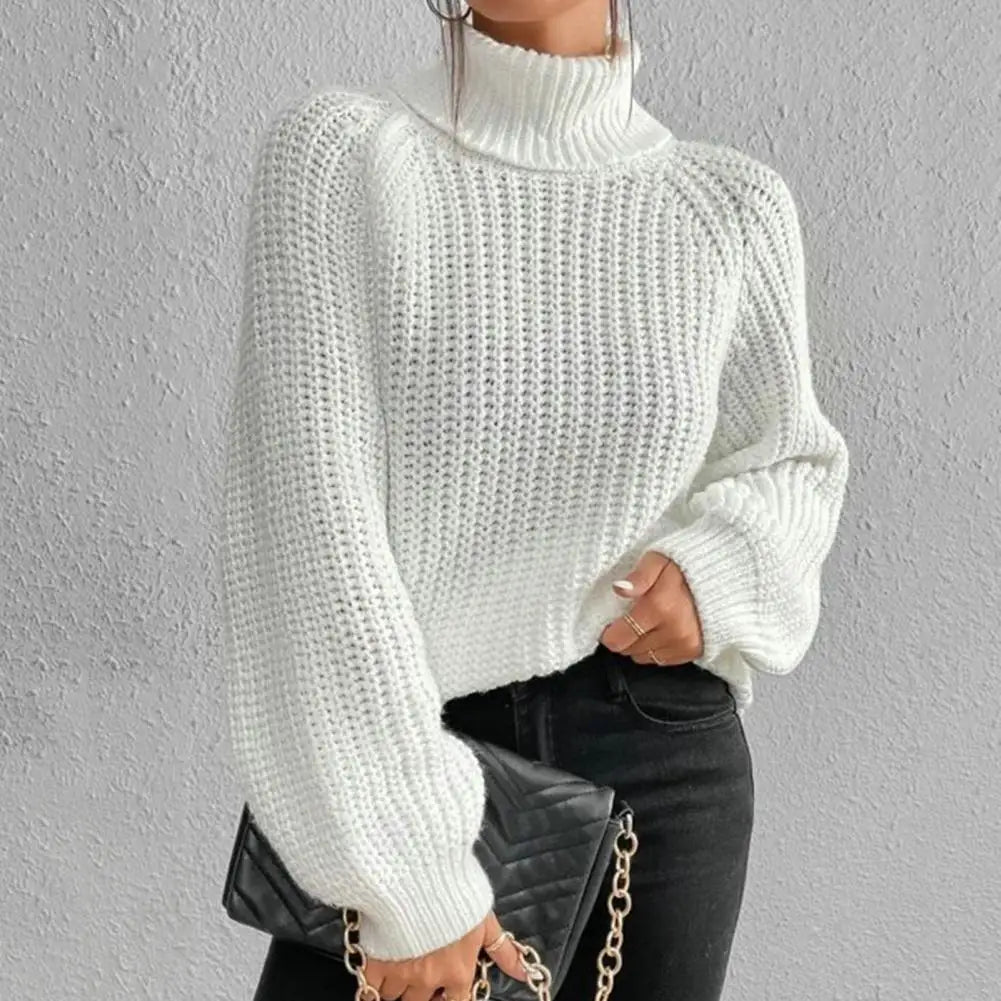 Long Sleeve Sweater with Side Split Hem