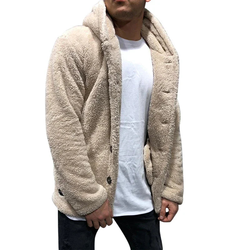 "Arctic Plush" Warm Teddy Bear Fleece Jacket