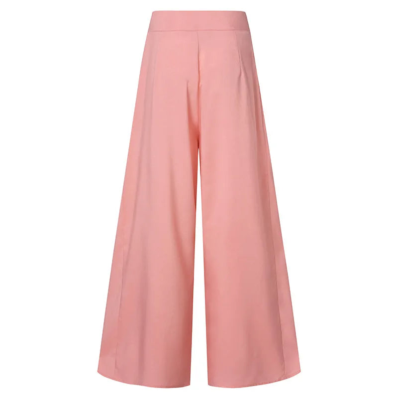 "Flare" Elegant High Waist Wide-Leg Pants