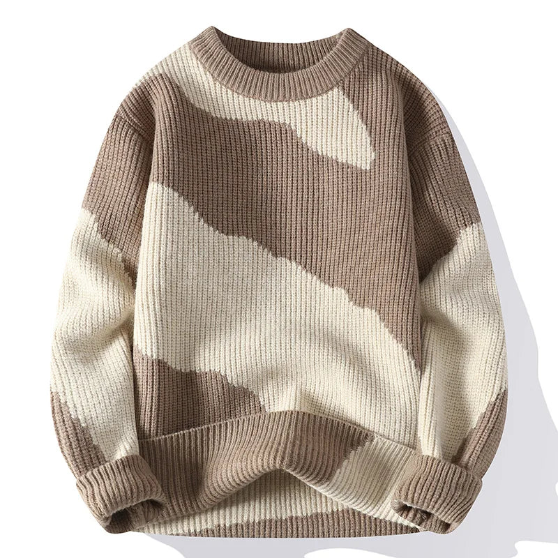 "Warmix" Men's Casual Knit Pullover Sweater