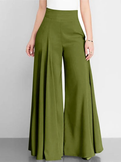 "Flare" Elegant High Waist Wide-Leg Pants