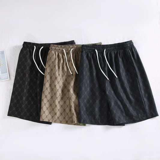 Men's Elastic Waist Casual Shorts - 2024 Summer Fashion