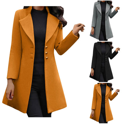 "Coatify" Timeless Double-Breasted Wool Coat