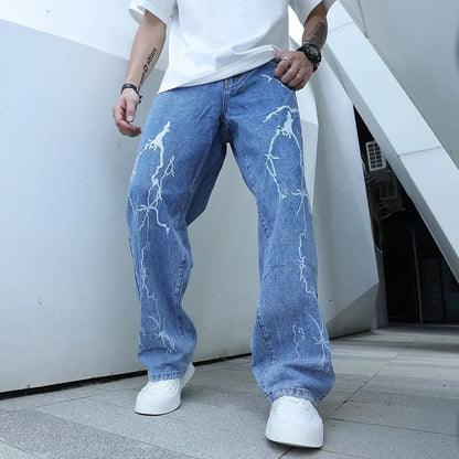 Urban Graffiti Harem Jeans Style