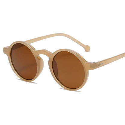 Retro Round Small Frame Sunglasses