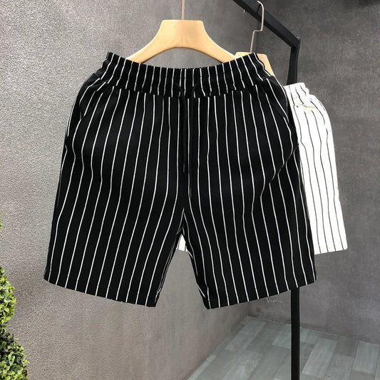 Men's Striped Shorts - Slimming Summer Style