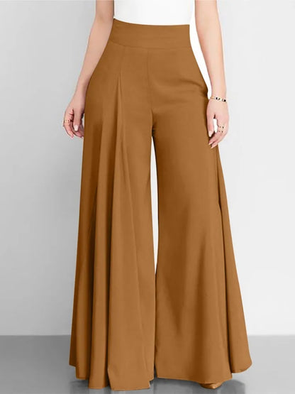 "Flare" Elegant High Waist Wide-Leg Pants