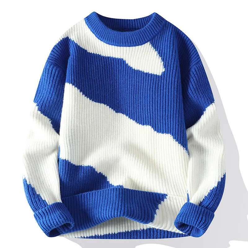 "Warmix" Men's Casual Knit Pullover Sweater