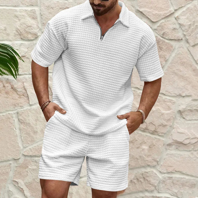 Summer Men's Polo Sport Set 