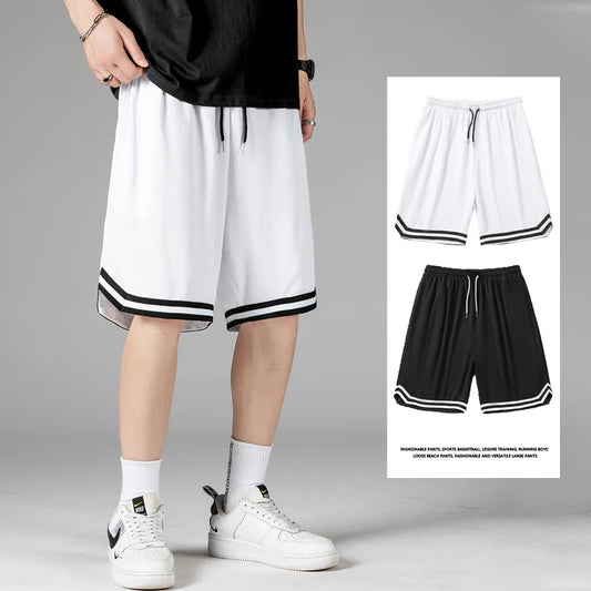 American Style Basketball Shorts Lightweight, Quick-Dry, Loose Fit